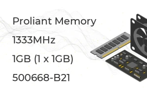 HP 1-GB (1x1GB) PC3-10600 UDIMM