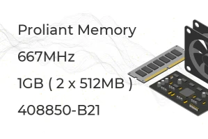 HP 1-GB (2x512MB) PC2-5300 SDRAM Kit