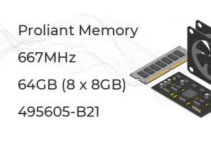 HP 64-GB (8x8GB) PC2-5300 SDRAM Kit