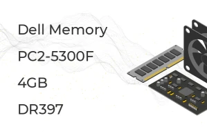 Dell 4-GB 2Rx4 PC2-5300F Memory