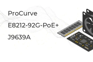 HP ProCurve E8212-92G POE+ Switch