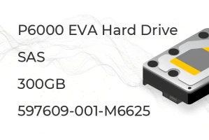 597609-001 HP 300-GB 6G 10K 2.5 SAS P6000 EVA