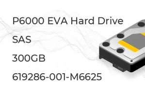 619286-001 HP 300-GB 6G 10K 2.5 SAS P6000 EVA